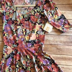 NWT LuLaRoe Nicole Dress - XS